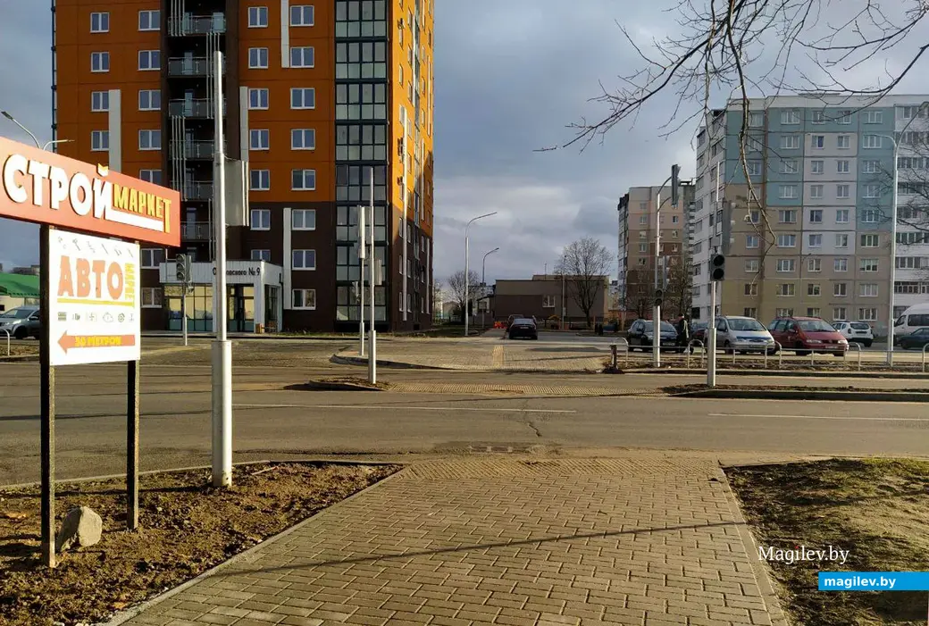 18 ноября 2024 года. Могилев. Улица Островского.