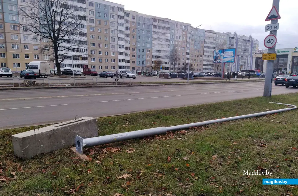 18 ноября 2024 года. Могилев. Улица Островского.