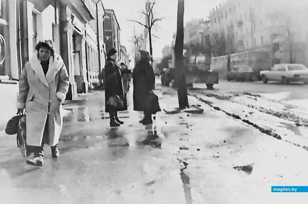 1993 год, Могилев, улица Первомайская.