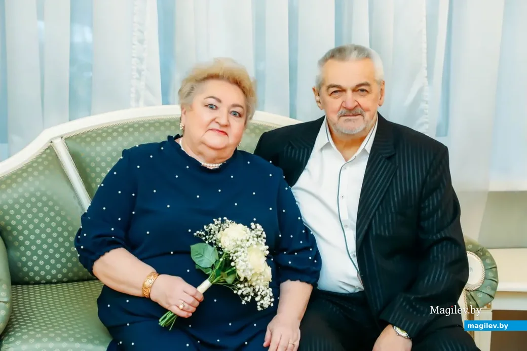 22.11.2024. Бобруйск. Семья Юрочка: Евгений и Светлана, празднуют золотую свадьбу.