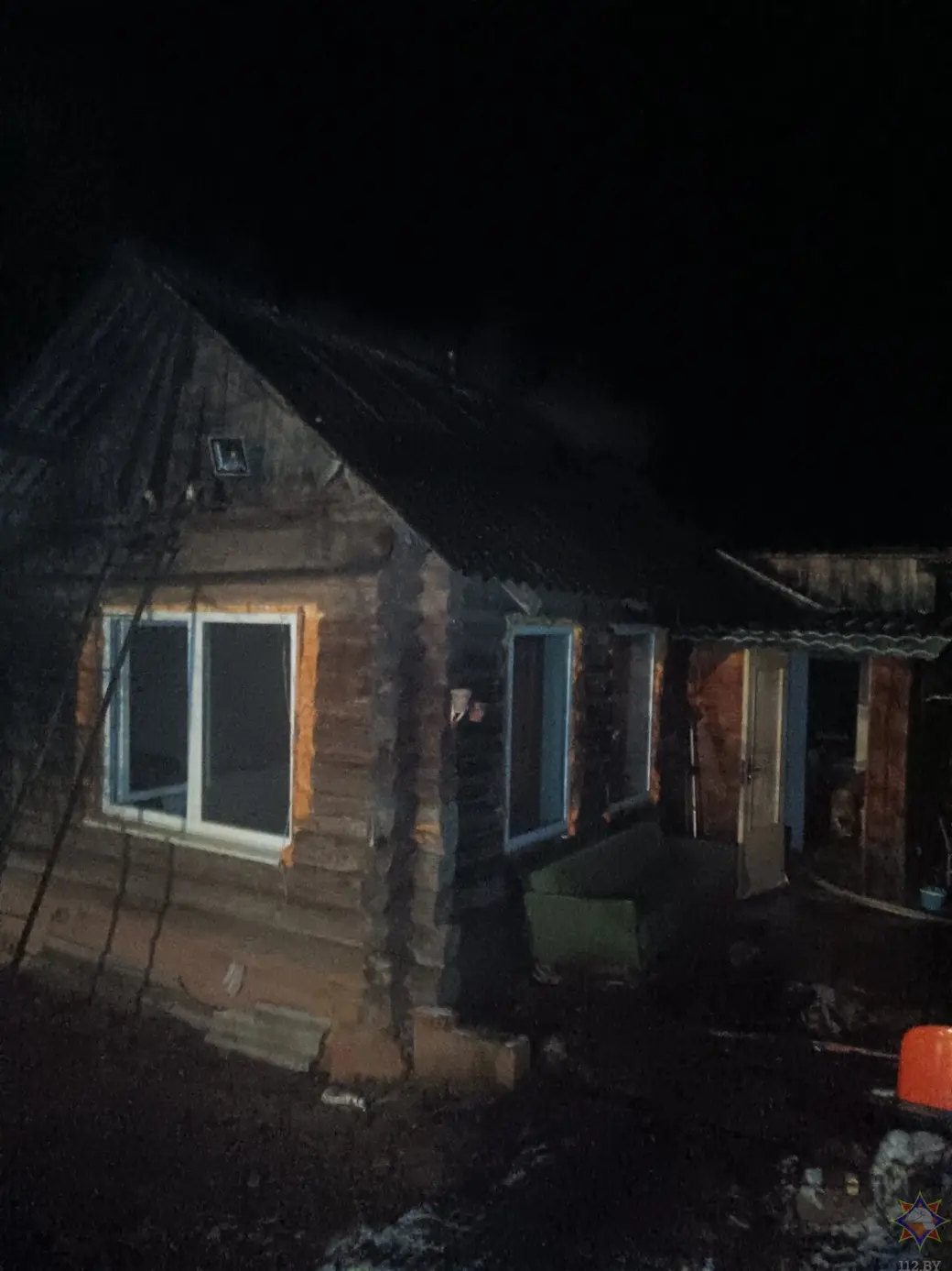 25.11.2024 г. Деревня Антонова Буда, Белыничский район. Фото: Могилевское областное УМЧС