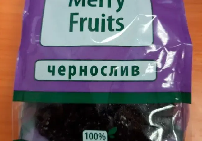 Чернослив торговой марки «Merry Fruits» запретили в Беларуси