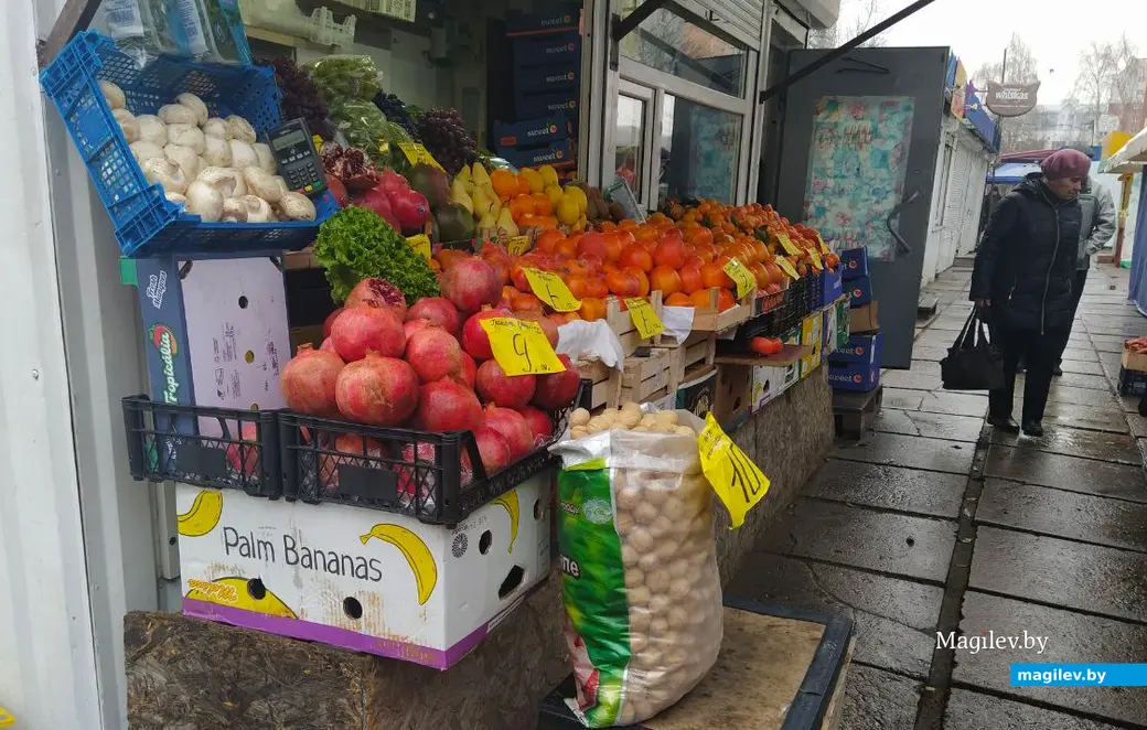 29 ноября 2024 года. Могилев. Рынок по улице Островского.