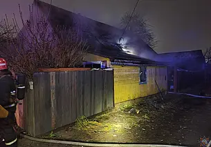 В Могилеве при пожаре в доме на улице Гришина погиб мужчина