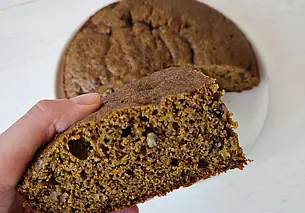 Готовим сами: мягкий тыквенный пирог из цельнозерновой муки