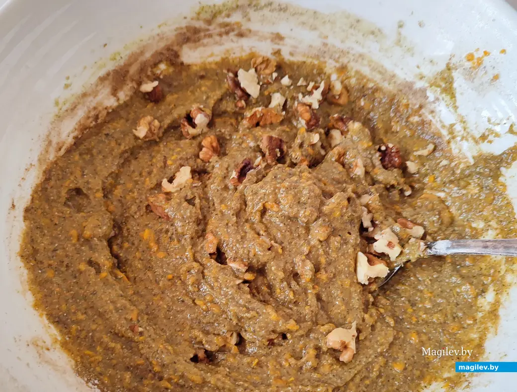 Готовим сами: мягкий тыквенный пирог из цельнозерновой муки.