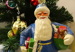 Елочные игрушки бобруйского коллекционера в музее этнографии Могилева