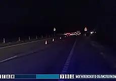 Вечером 12 декабря в Бобруйском районе погиб пешеход. Мужчину сбила машина