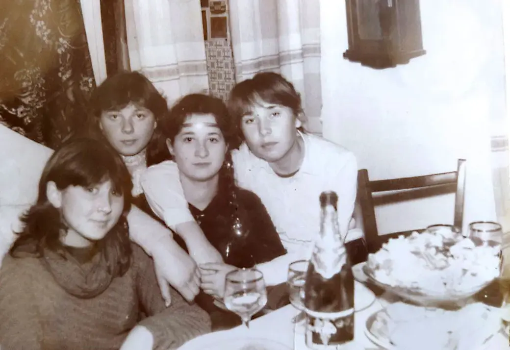 Встреча Нового года. 1980-е годы.