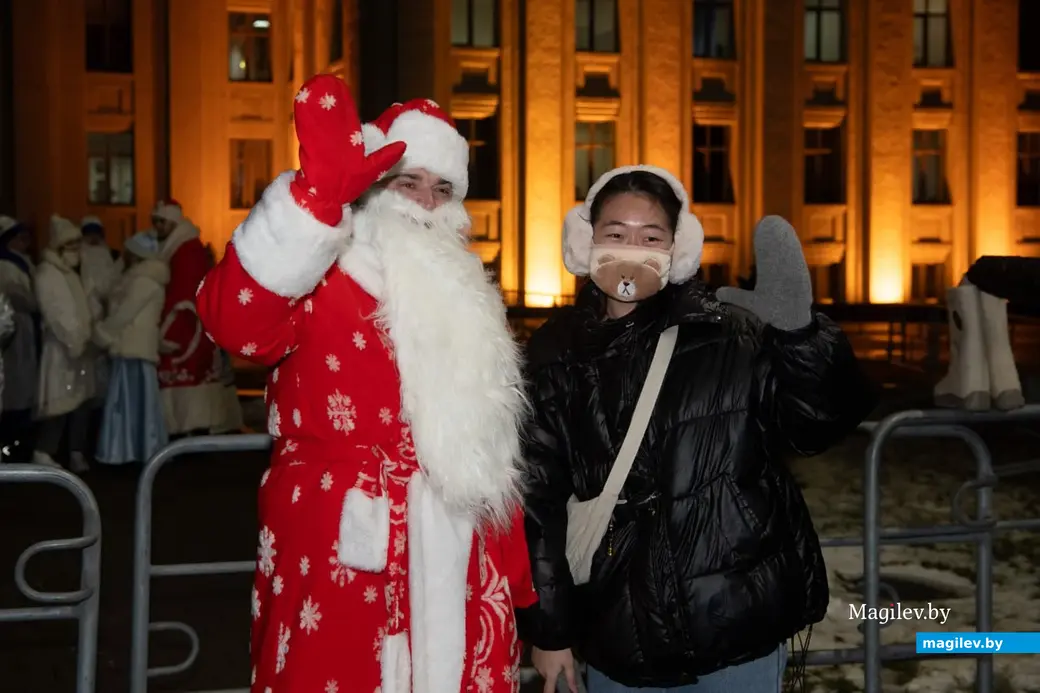 16.12.2024 г. Могилев, пл.Ленина, новогодний праздник.