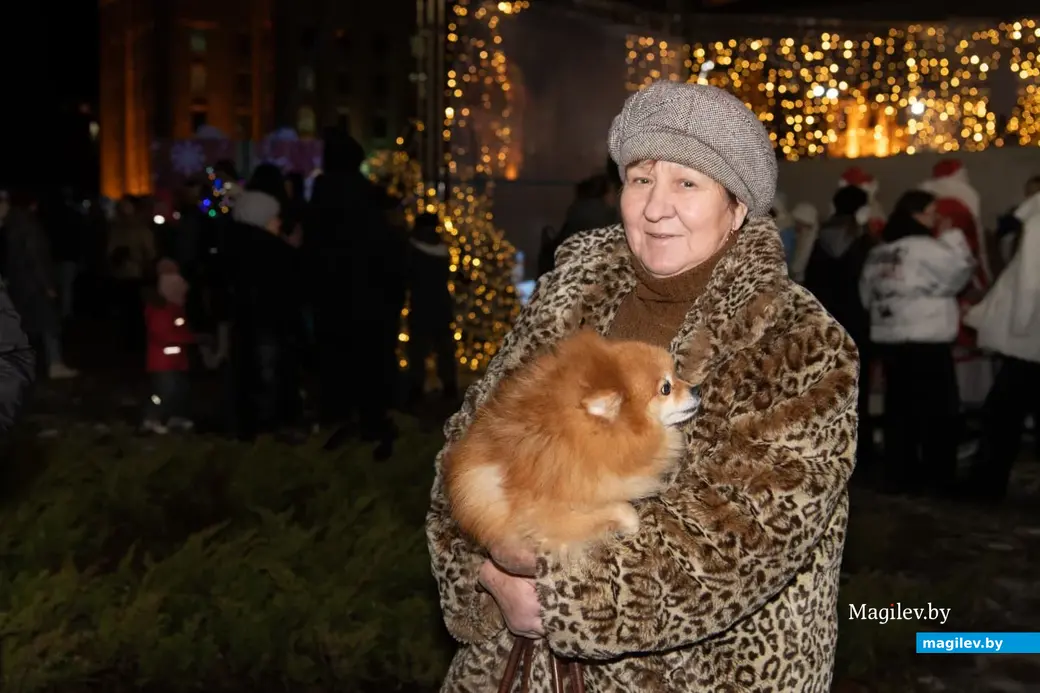 16.12.2024 г. Могилев, пл.Ленина, новогодний праздник.