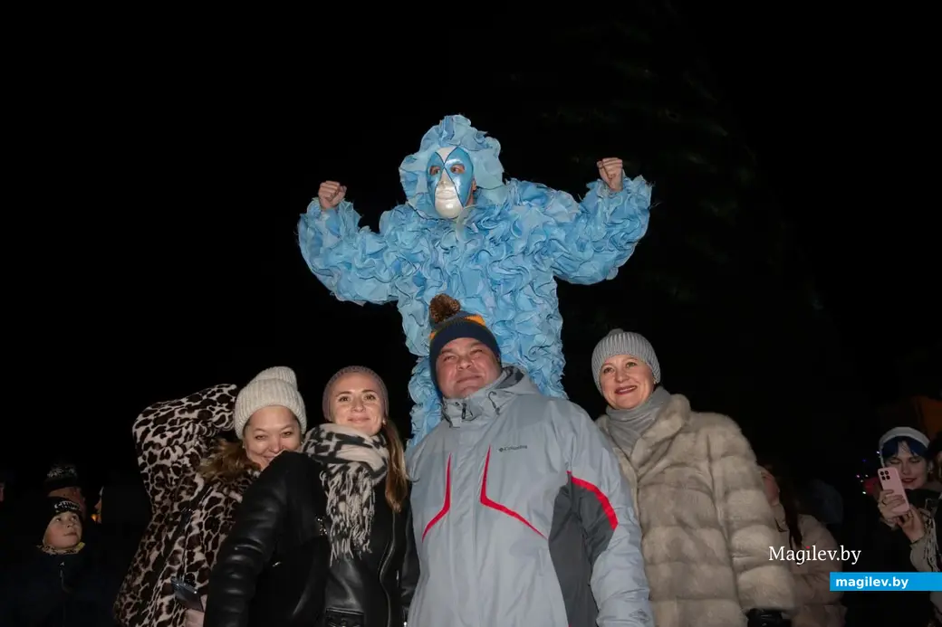16.12.2024 г. Могилев, пл.Ленина, новогодний праздник.