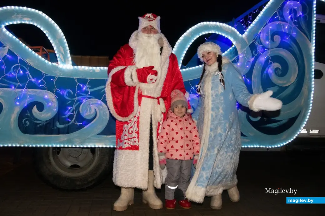 16.12.2024 г. Могилев, пл.Ленина, новогодний праздник.