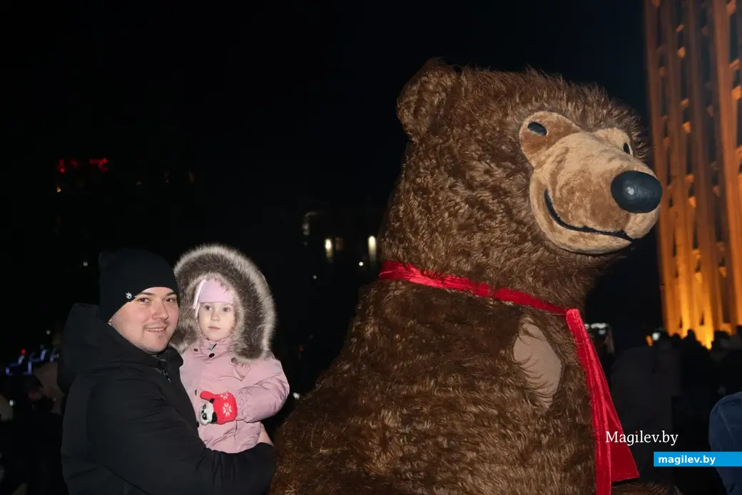 16.12.2024 г. Могилев, пл.Ленина, новогодний праздник.