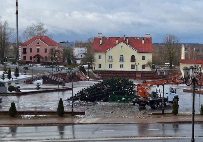 МЧС: от непогоды пострадало более 50 населенных пунктов, упали новогодние елки