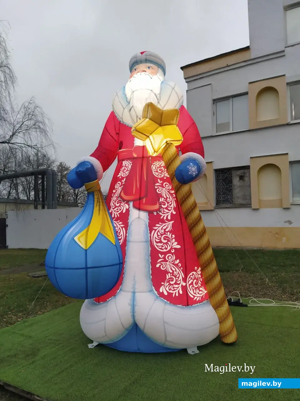 Декабрь 2024 года. Могилев. Дед Мороз.