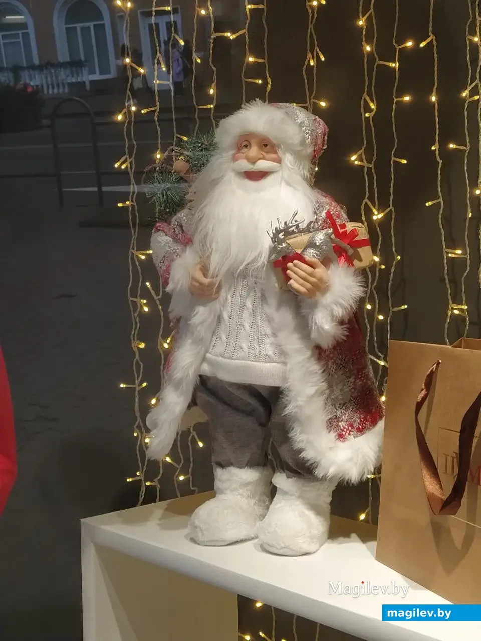 Декабрь 2024 года. Могилев. Дед Мороз.