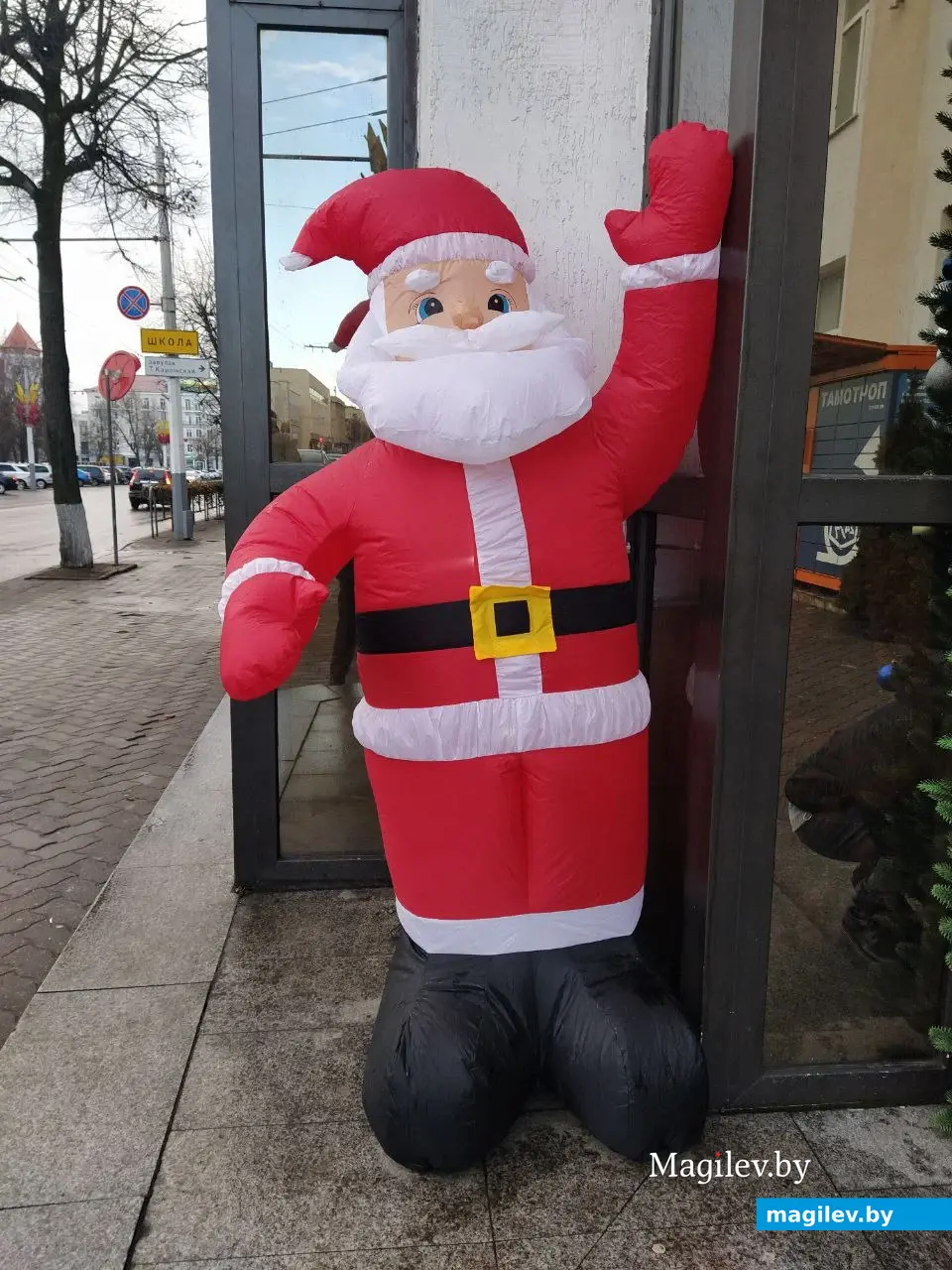 Декабрь 2024 года. Могилев. Дед Мороз.