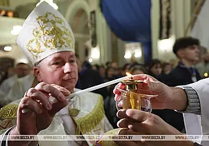 Вифлеемский огонь доставили в Беларусь