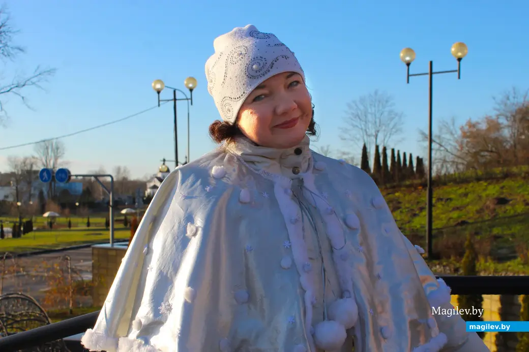 21 декабря 2024 года. Могилев. Парк Подниколья. Открытие резиденции Деда Мороза.