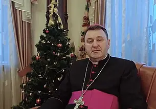 Глава католической церкви в Беларуси поздравил верующих с Рождеством (видео)