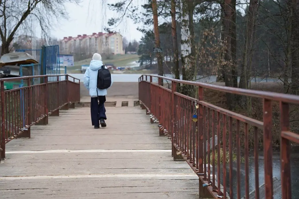 Декабрь 2024 г. Могилев, Печерский лесопарк.