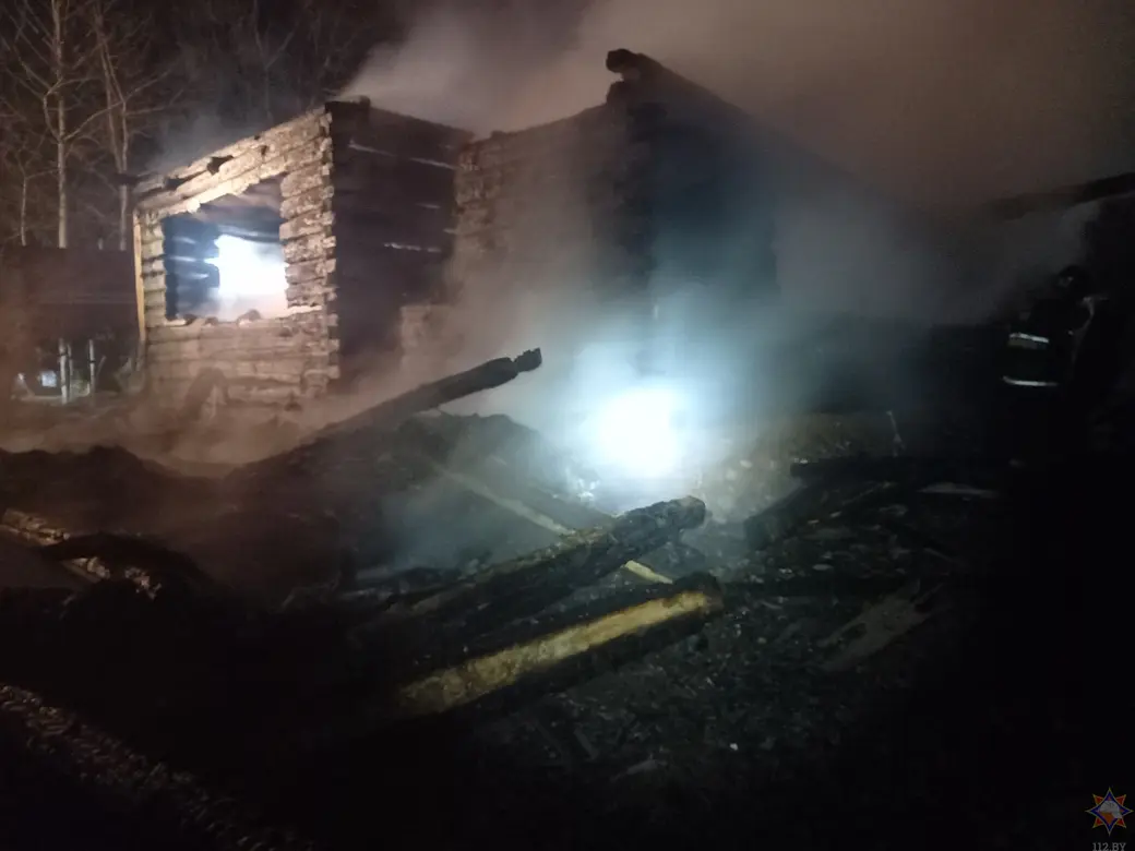26.12.2024 г. Могилевский район, д. Катвино. Фото: Могилевское областное УМЧС