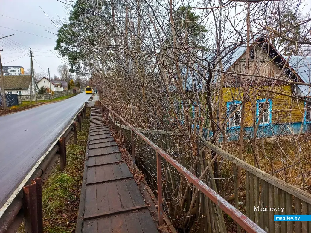 Декабрь, 2024, Могилев. Улица Сосновая – Тагильский переулок.