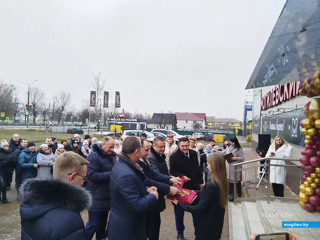 26.12.2024 г. Могилев. Фирменный магазин Могилевского мясокомбината открылся после реконструкции.