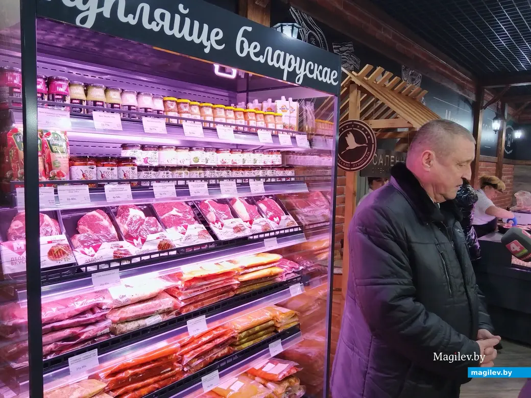 26.12.2024 г. Могилев. Фирменный магазин Могилевского мясокомбината открылся после реконструкции.