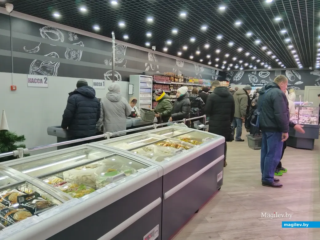 26.12.2024 г. Могилев. Фирменный магазин Могилевского мясокомбината открылся после реконструкции.