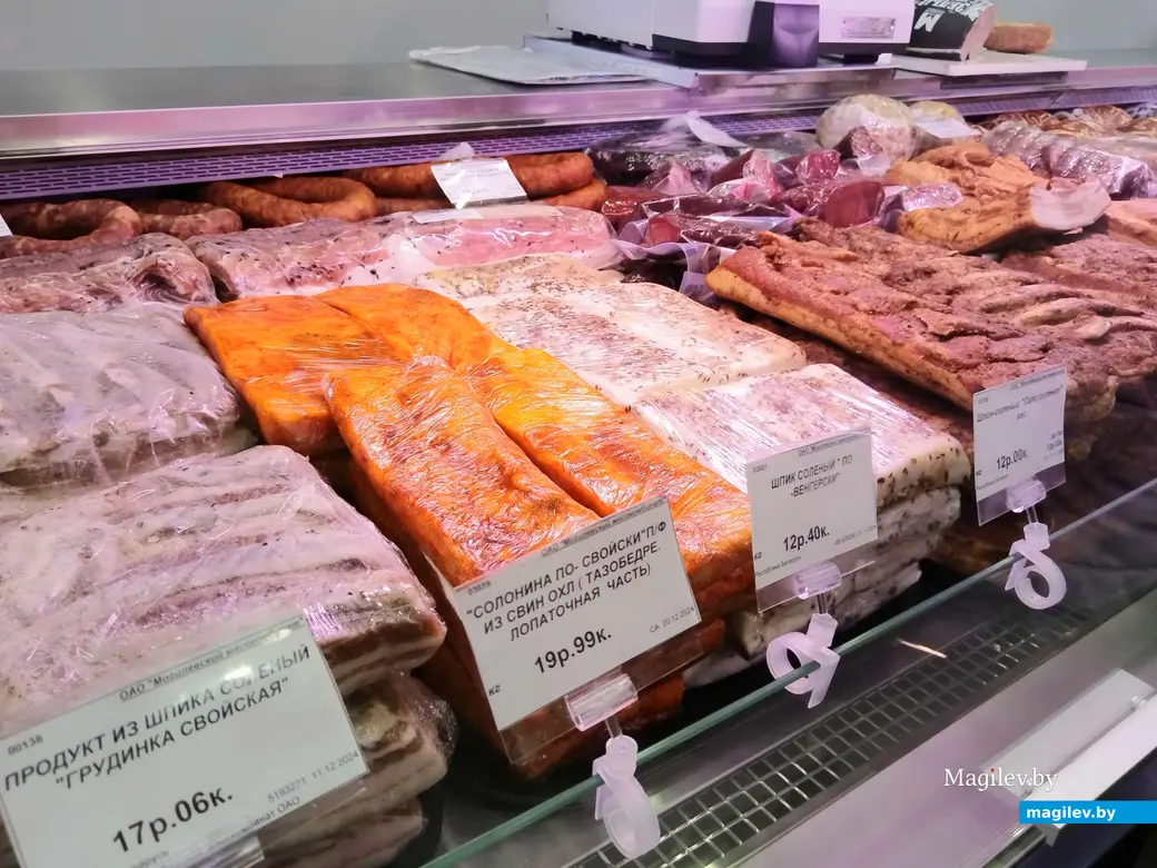 26.12.2024 г. Могилев. Фирменный магазин Могилевского мясокомбината открылся после реконструкции.