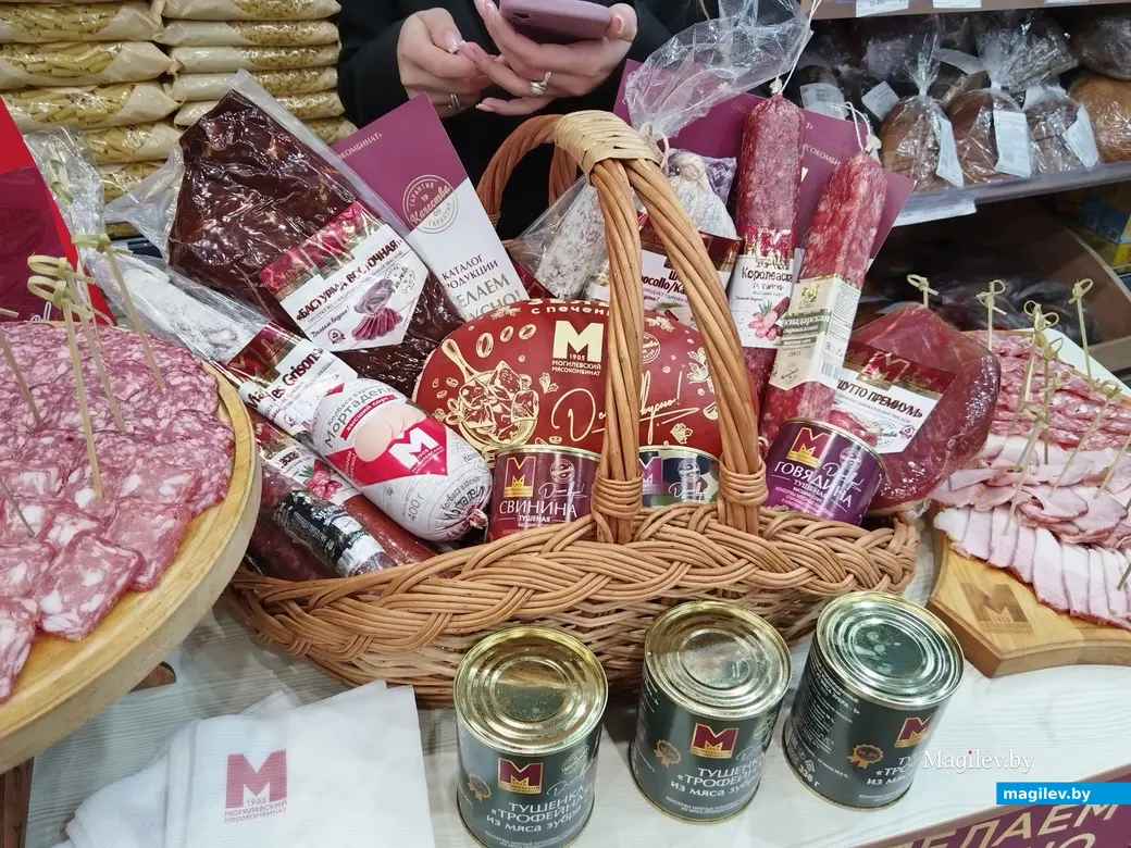 26.12.2024 г. Могилев. Фирменный магазин Могилевского мясокомбината открылся после реконструкции.