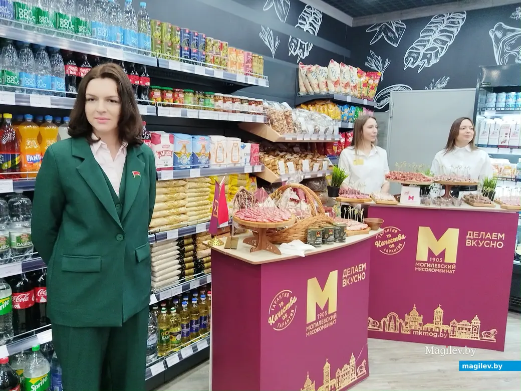 26.12.2024 г. Могилев. Фирменный магазин Могилевского мясокомбината открылся после реконструкции.