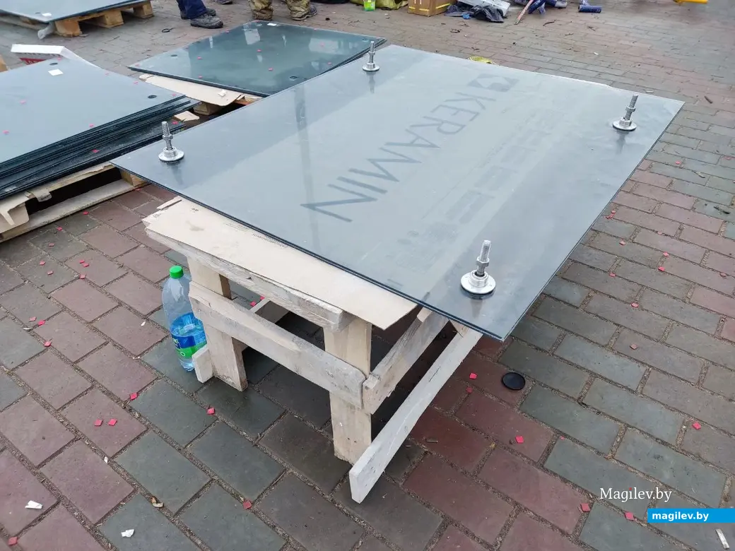 26.12.2024 г. Могилев. Строительство нового подземного перехода на пересечении Пушкинского проспекта и улицы Островского вышло на финишную прямую