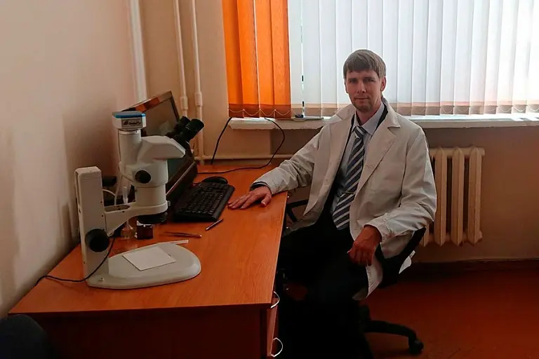 Биолог Гомельского государственного университета имени Скорины Андрей Цуриков, Фото: gsu.by.
