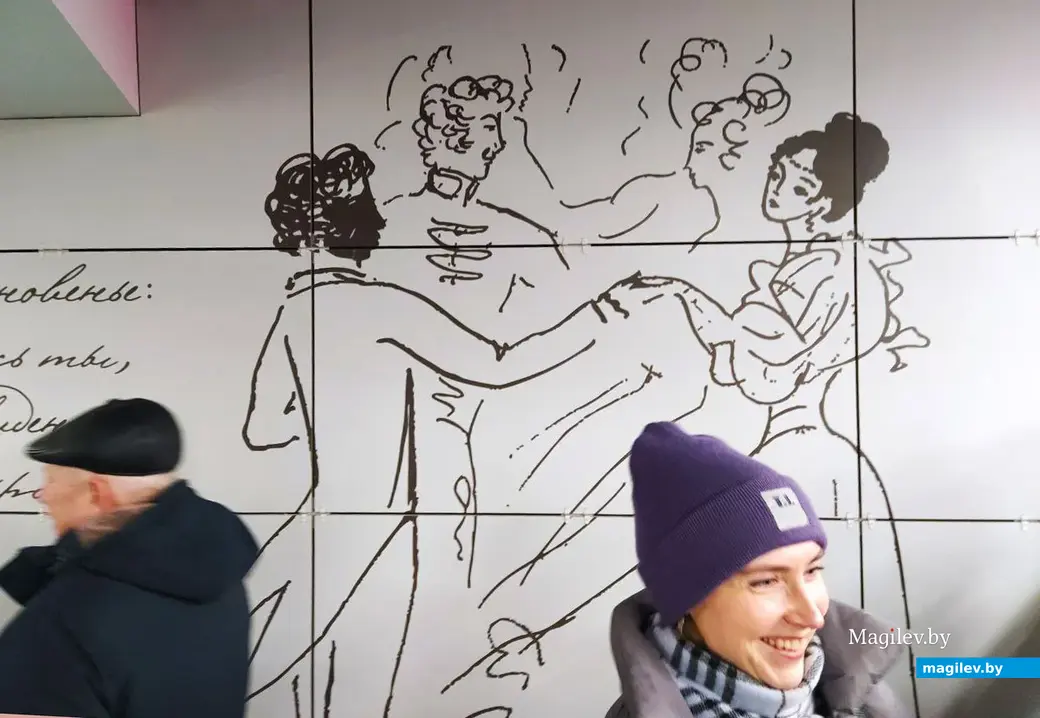 31 декабря 2024 года. Могилев. Подземный пешеходный переход на перекрестке проспекта Пушкинского и улицы Островского.