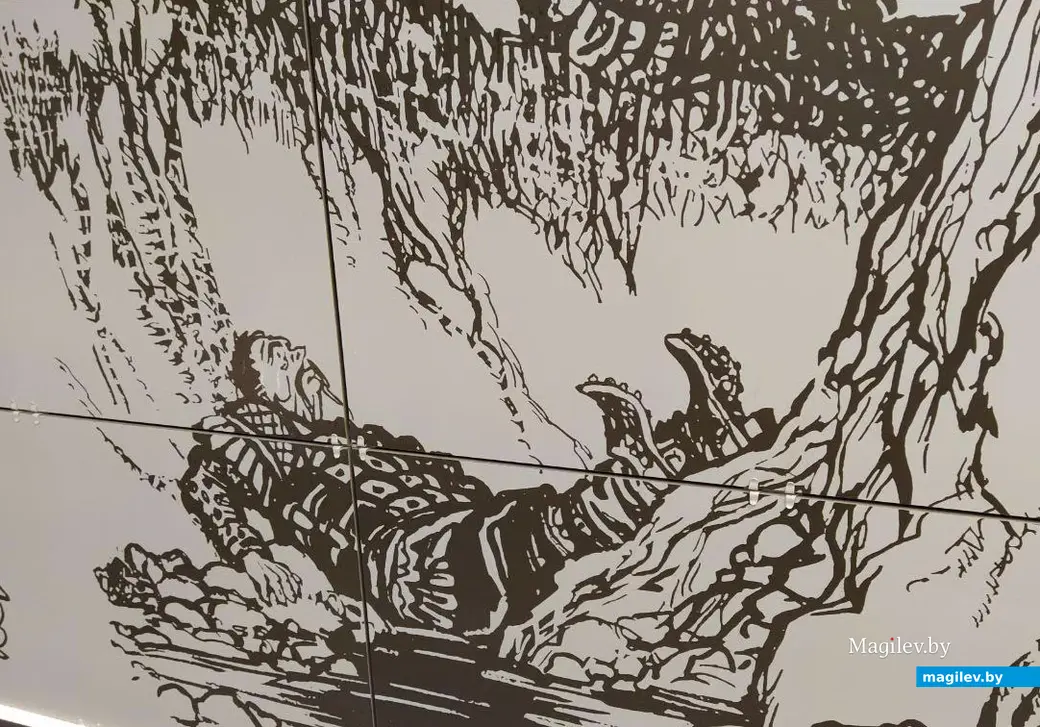 31 декабря 2024 года. Могилев. Подземный пешеходный переход на перекрестке проспекта Пушкинского и улицы Островского.