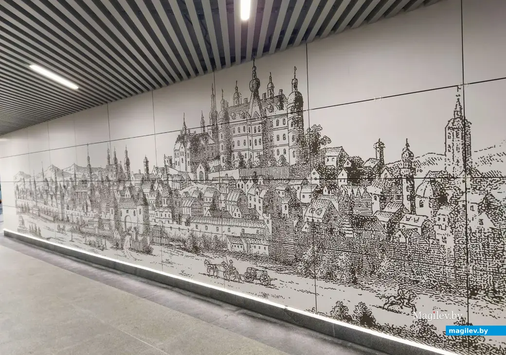 31 декабря 2024 года. Могилев. Подземный пешеходный переход на перекрестке проспекта Пушкинского и улицы Островского.