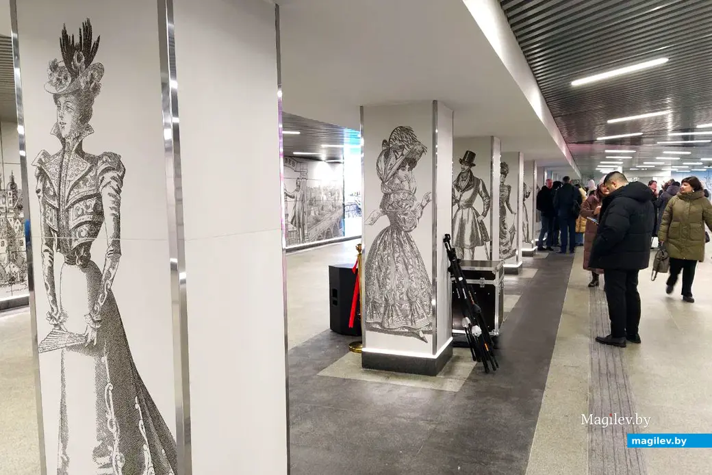 31 декабря 2024 года. Могилев. Подземный пешеходный переход на перекрестке проспекта Пушкинского и улицы Островского.