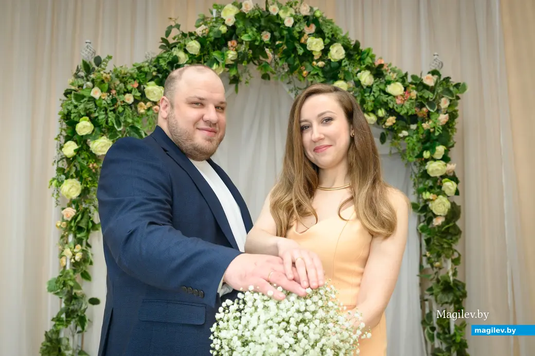 30.0.05.2025. Отдел ЗАГС Бобруйского горисполкома. Свадьба Натальи Музыченко и Кирилла Самцова.
