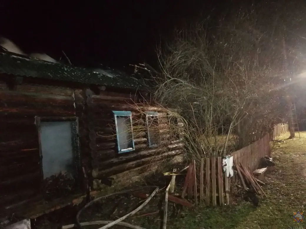 3.01.2025 г. Славгородский район, д. Ходорово. Фото: Могилевское областное УМЧС