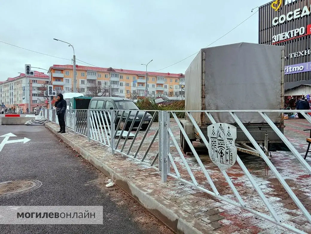 Декабрь 2024 г. Могилев, Пушкинский проспект, ТЦ Арбат.