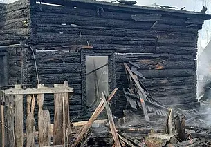 В Могилевском районе горел дом: ожоги получила пожилая женщина, она в тяжелом состоянии