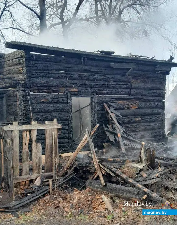 6.01.2025 г. Могилевский район, д. Шапчицы. Фото: Могилевское областное УМЧС