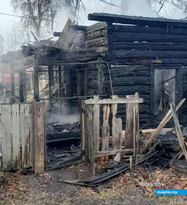 6.01.2025 г. Могилевский район, д. Шапчицы. Фото: Могилевское областное УМЧС