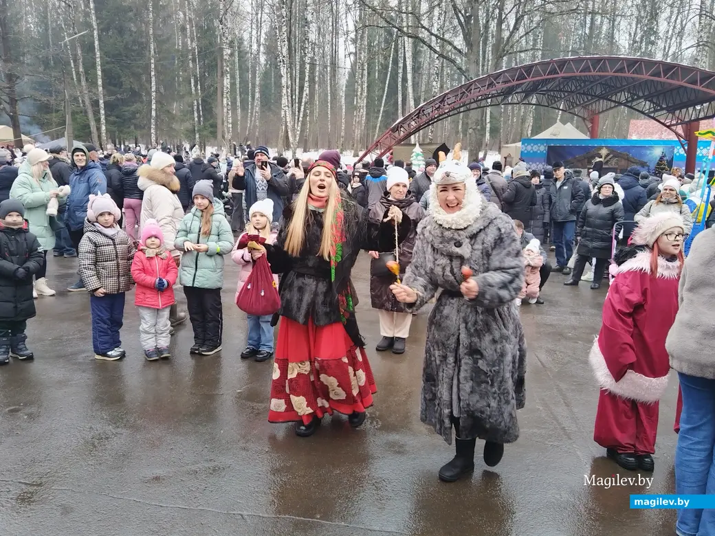 07.01.2025 г. Могилев, Печерский лесопарк. Народный праздник "Пайшла Каляда калядуючы".