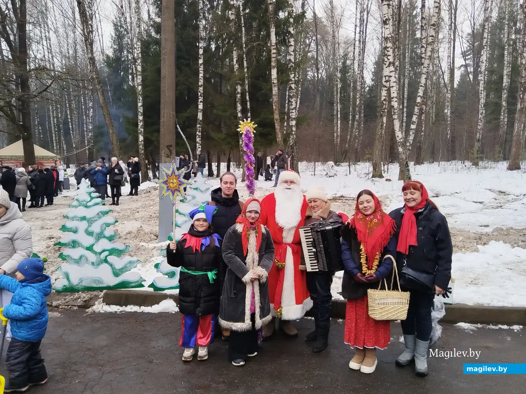 07.01.2025 г. Могилев, Печерский лесопарк. Народный праздник "Пайшла Каляда калядуючы".