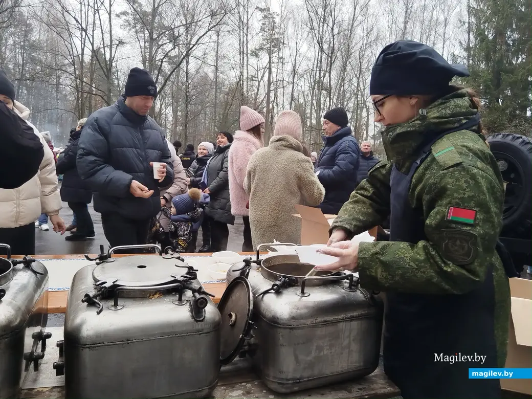 07.01.2025 г. Могилев, Печерский лесопарк. Народный праздник "Пайшла Каляда калядуючы".