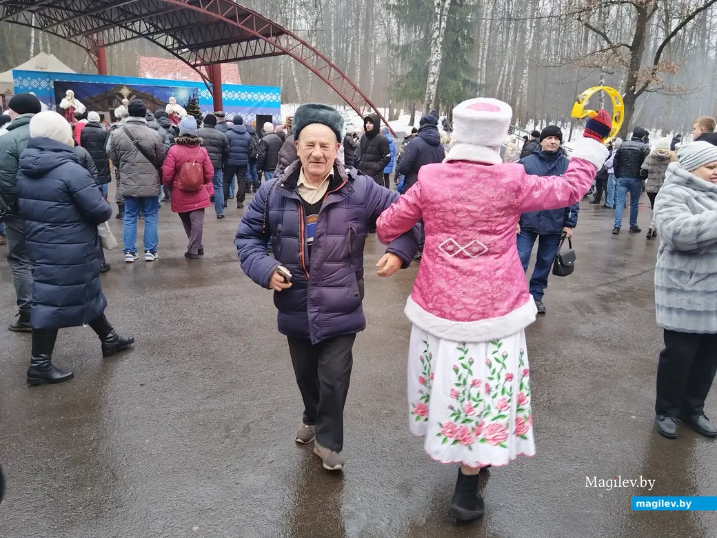 07.01.2025 г. Могилев, Печерский лесопарк. Народный праздник "Пайшла Каляда калядуючы".